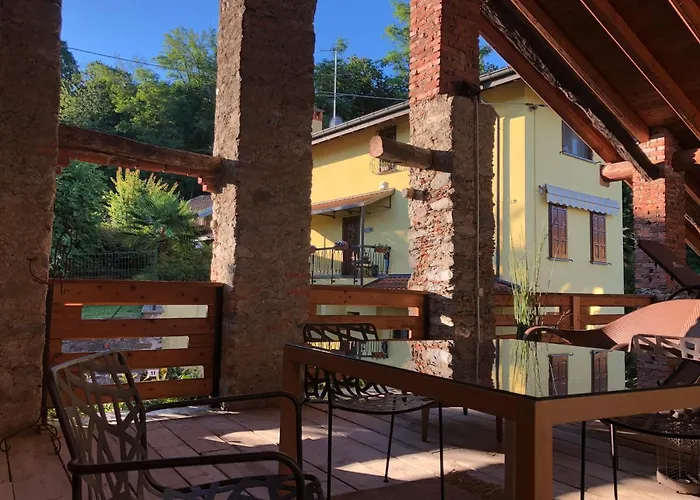 A Casa Di Sophi Maggiore Private Outdoor Sauna Angera